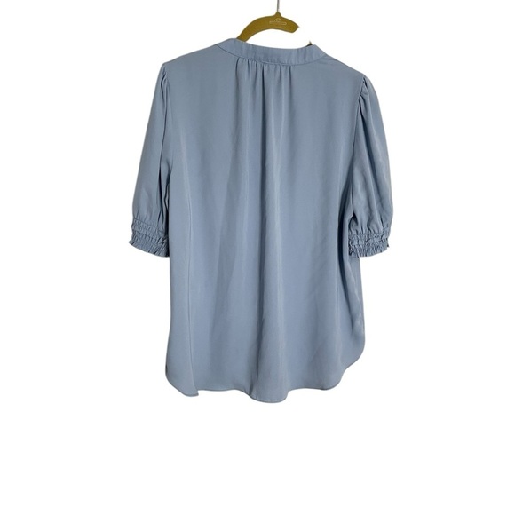 Anthropologie Current Air Light Blue Blouse XS - Picture 5 of 6